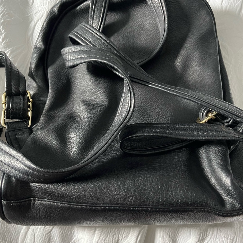 Mossimo Leather Backpack - Picture 3 of 4